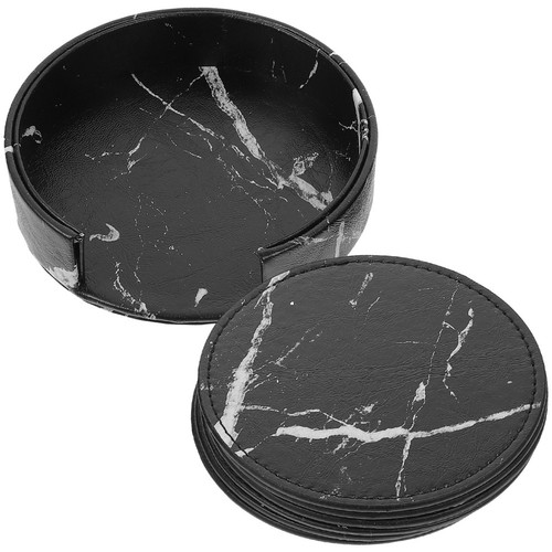 Coaster holder set cup mat - pu,