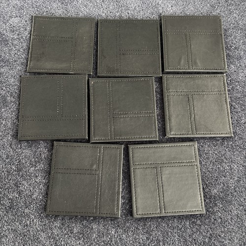 Set black faux leather - of,