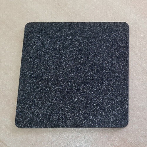 Square acrylic coasters - square, coffee