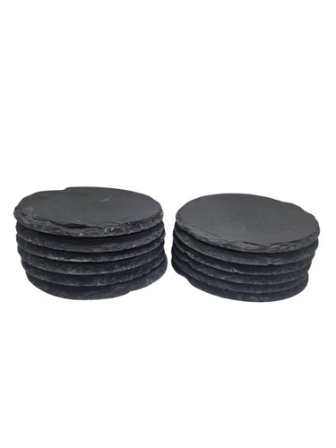 Natural slate round - 12,