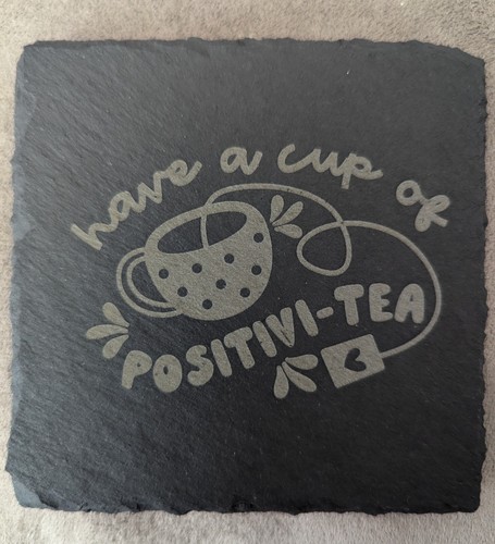 Personalised slate coasters - personalised,