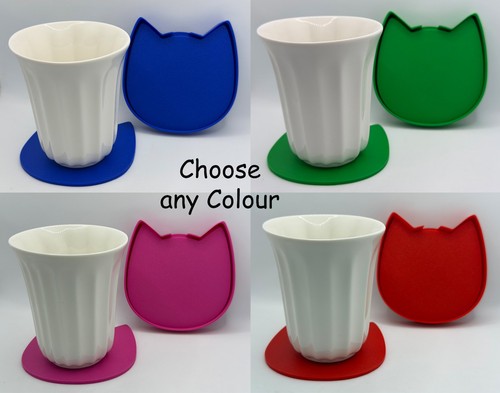 Cat shape coasters - cat, of