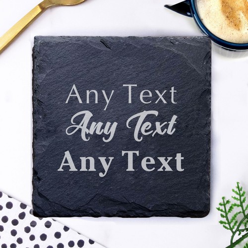 Personalised engraved slate - personalised,