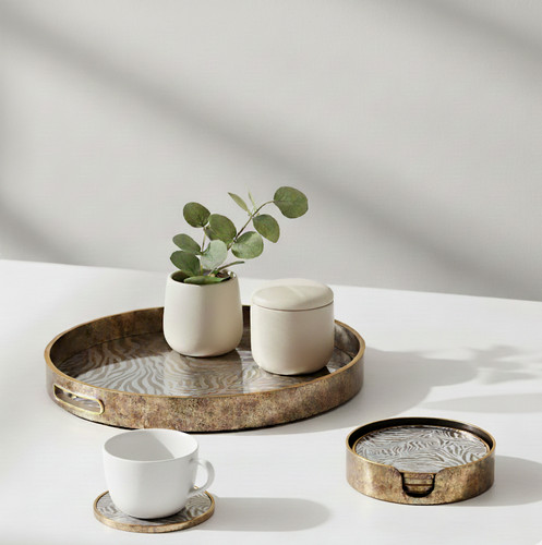 Decorative coffee table - coffee,