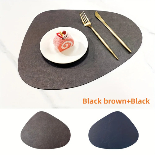 Leather placemats - pu,
