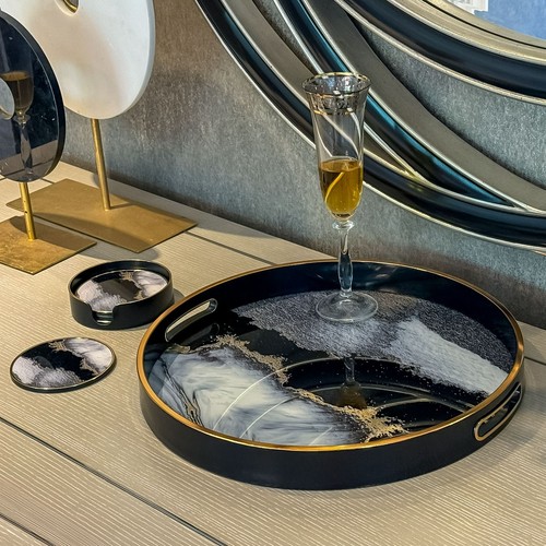Decorative coffee table tray - decorative,