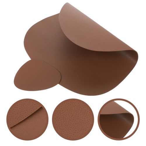 Reusable black cup coasters - reusable,