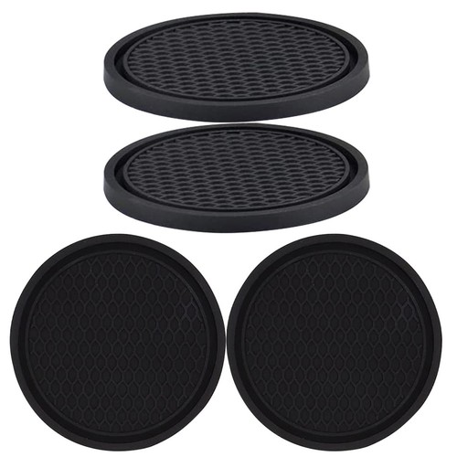 4pcs reusable black pvc - 4pcs,