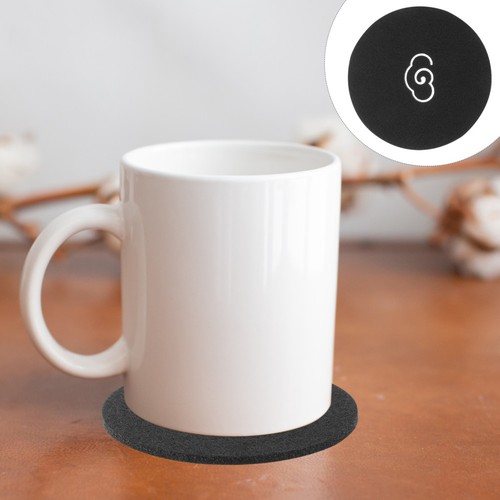 50pcs reusable felt coasters - 50pcs,